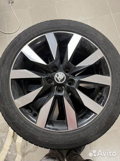 Колеса в сборе r18 летние vag