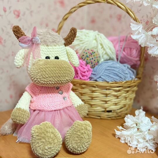 Вязаные игрушки ручной работы