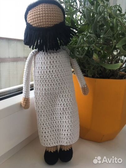 Куклу ручной работы, мальчик мусульманин