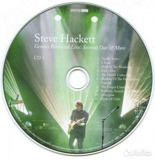 Виниловая пластинка Steve Hackett - Genesis Revisi