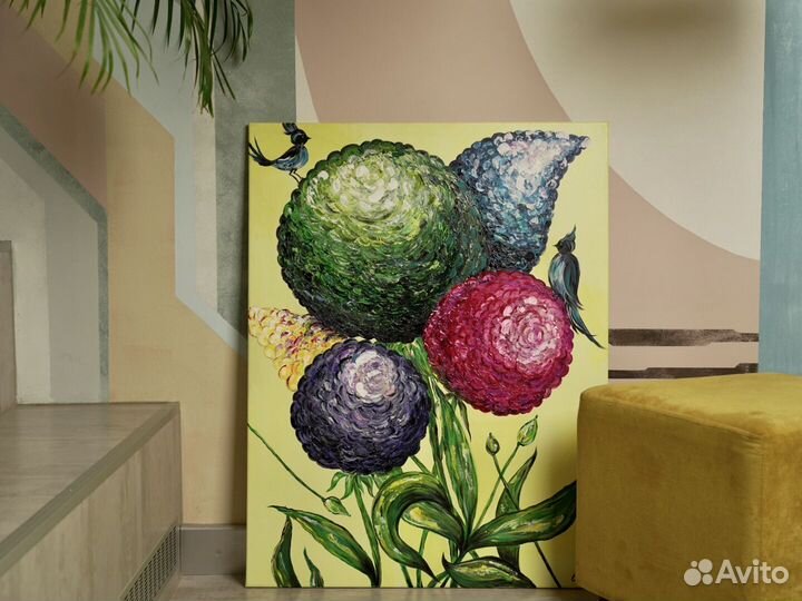 Картина цветы