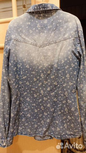 Рубашка джинсовая