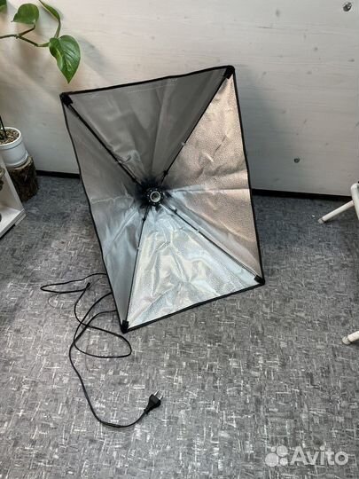 Свет для съемки постоянный, софтбокс