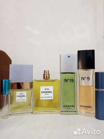 Сhanel N 19 и 5, флаконы и распив