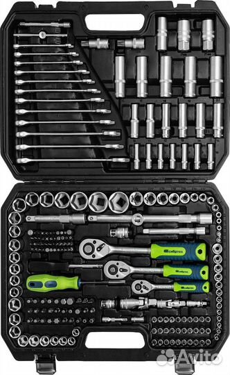 Набор инструментов сибртех 215 предметов