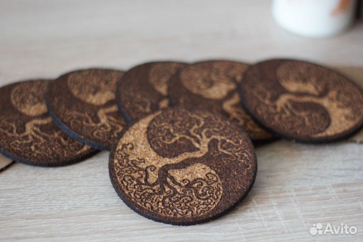 Подстаканник из пробки