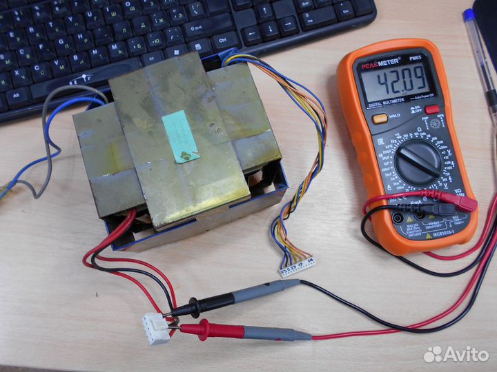 Трансформатор силовой 2х42В, от inter-M 2240