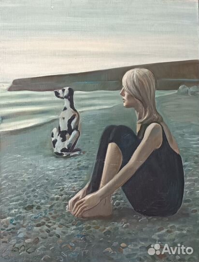 Девушка у моря