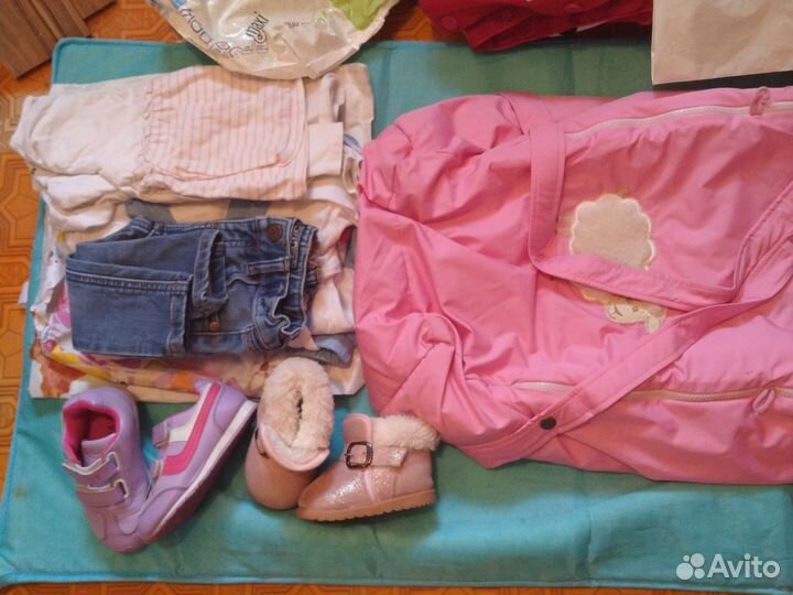 Переноска+вещи для девочки