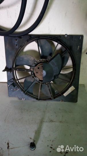 Рено сценик 1 дифузор с вентилятором