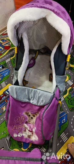 Коляска санки