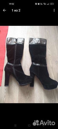 Сапоги осень весна женские 38