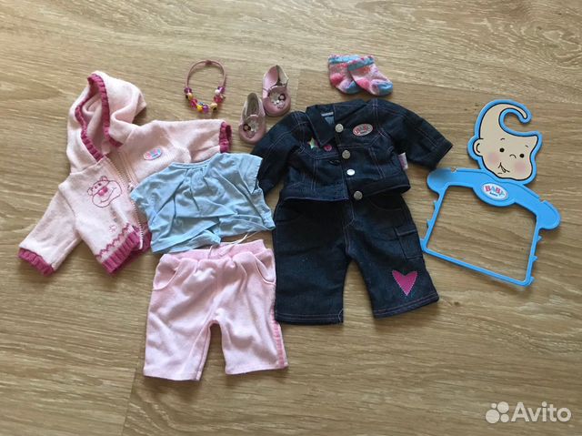 Одежда для куклы baby born
