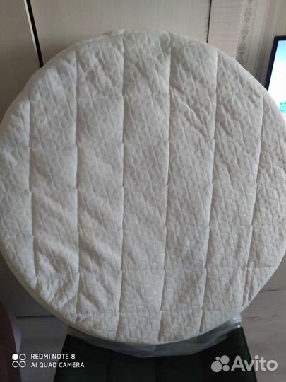 Матрас на круглую кроватку