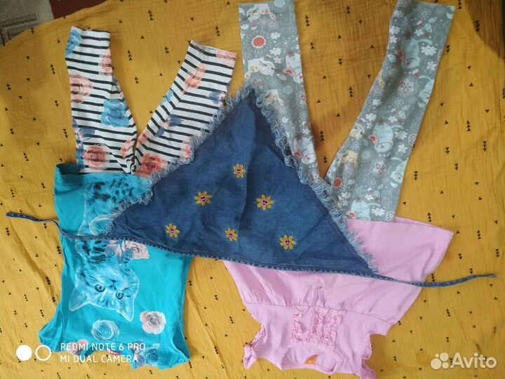 Вещи для девочки пакетом 92-98