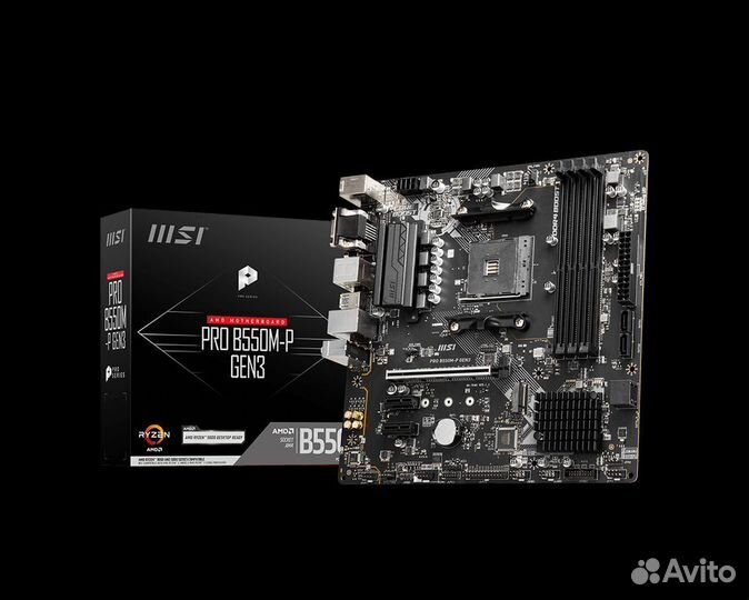 Материнская плата MSI PRO B550M-P GEN3