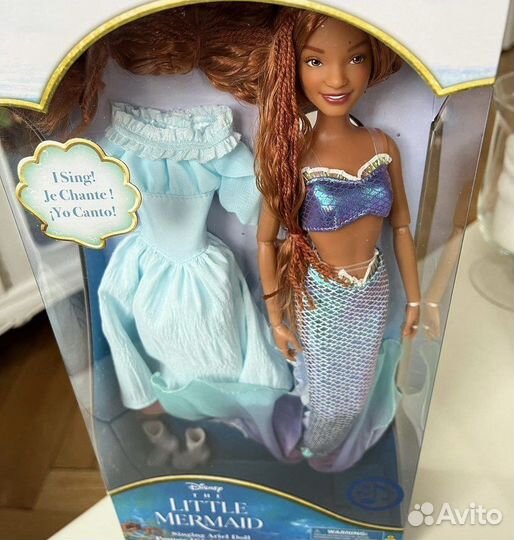 Поющая кукла Ариэль, фильм Русалочка 2023, Disney