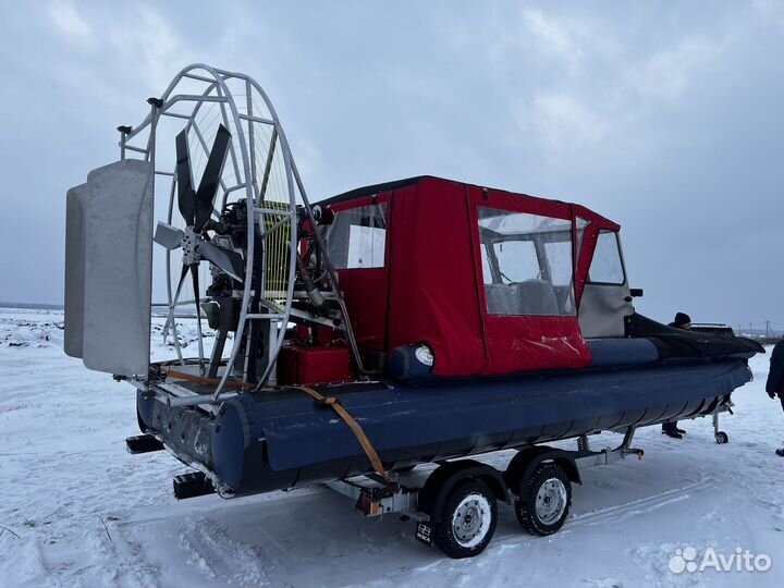 Аэролодка на 9 человек Honda 244 л.с