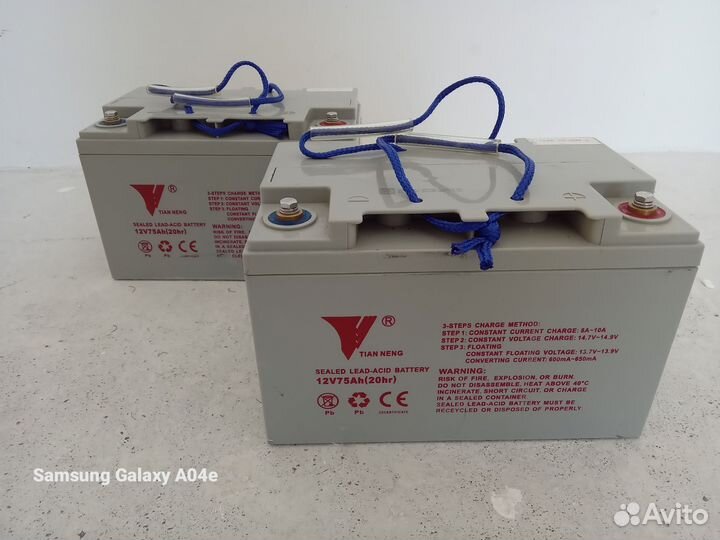 Аккумулятор AGM(тяговый) 12V-105Ah