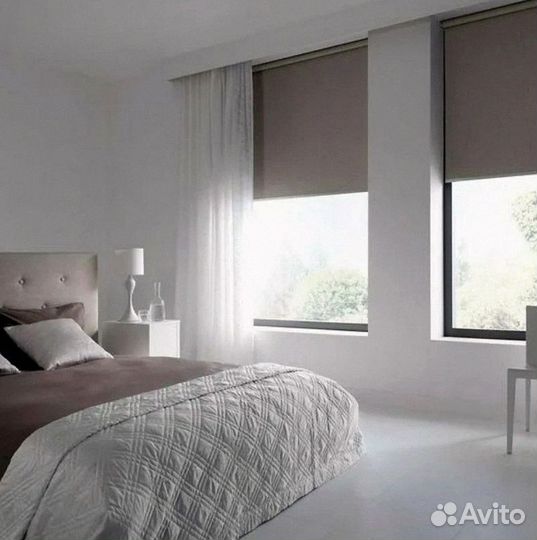 Жалюзи, шторы рулонные