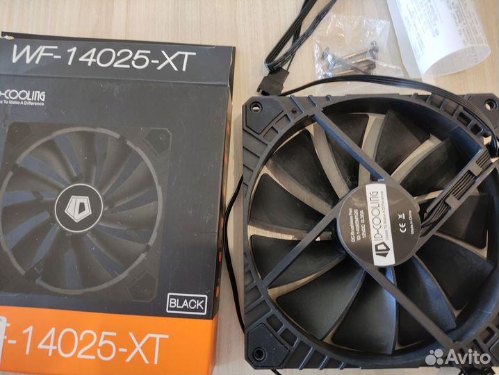 Вентилятор ID-cooling 140х140мм черный