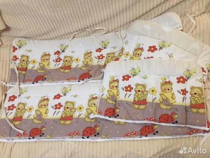 Бортики на кроватку детскую