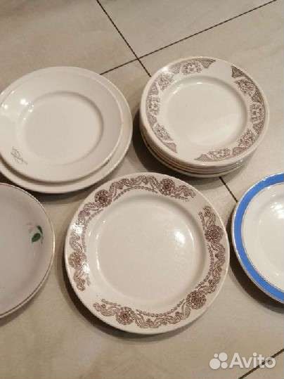 Тарелки 10 штук, цена за все