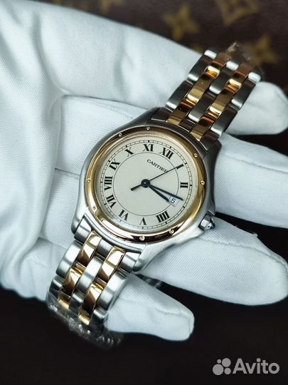 Часы Cartier Panthere Cougar 118000R Yellow Gold