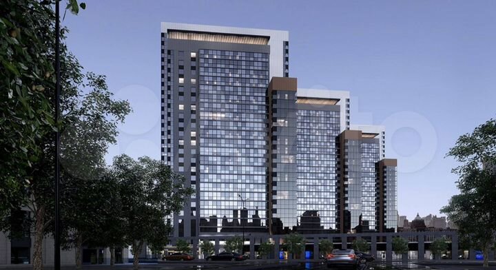 3-к. квартира, 83,9 м², 23/25 эт.