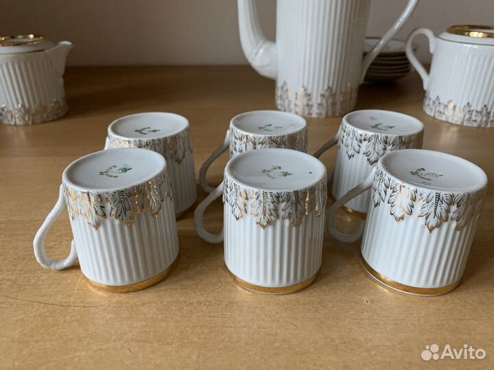 Сервиз кофейный Вербилки 50-е