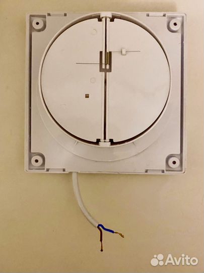 Вентилятор вытяжной с обратным клапаном