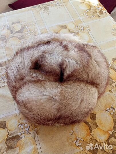 Шапка песцовая женская