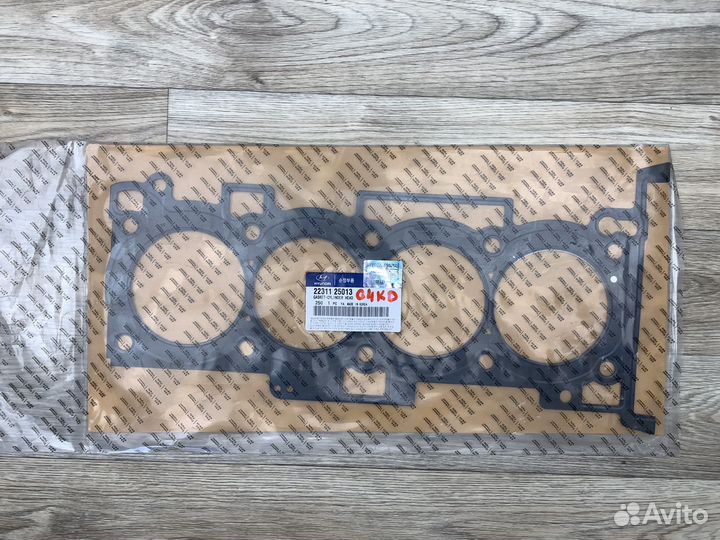Прокладка гбц G4KD Hyundai/Kia