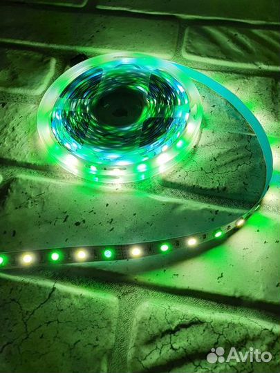 Лента LED RGB-W (14.4W/m- 60led/m-12V) IP20