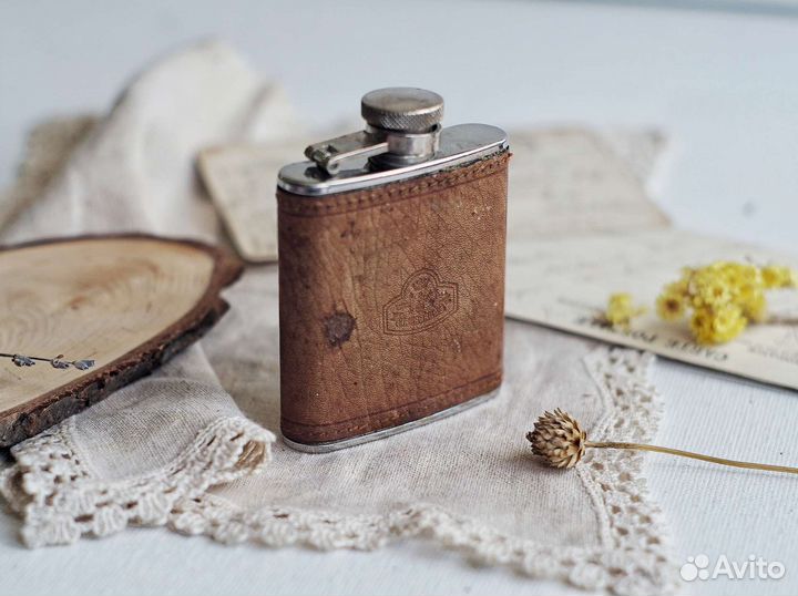 Фляжка Италия карманная, редкая