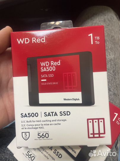 SSD WD Red 1tb новые