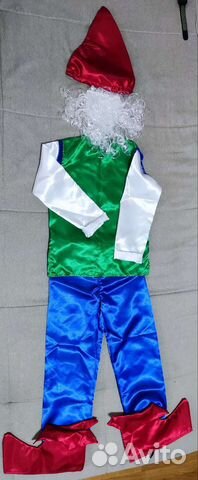 Костюм детский гном 6-8л