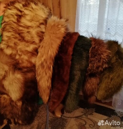 Воротники меховые