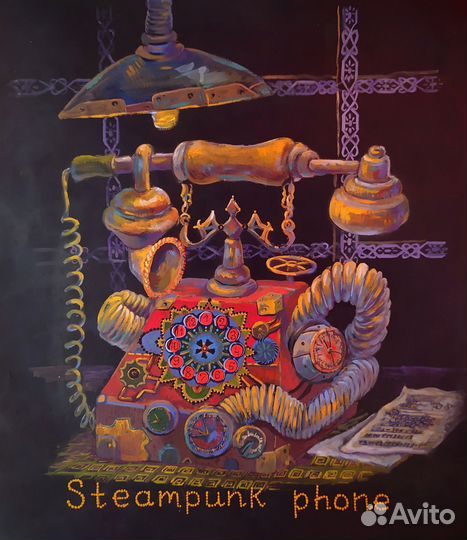 Картина стимпанк серия