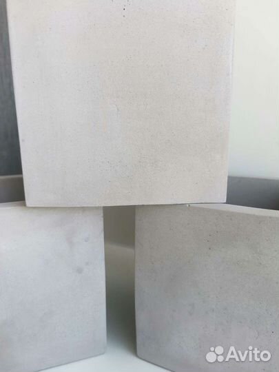 Кашпо для цветов органайзер гипс бетон