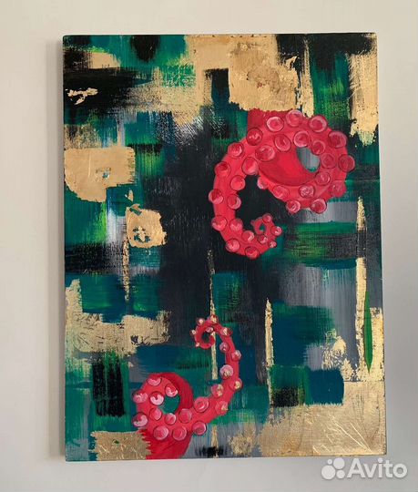 Интерьерная картина на холсте большая