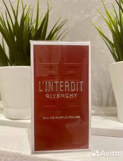 Givenchy L'interdit rouge парфюмерная вода 50 мл