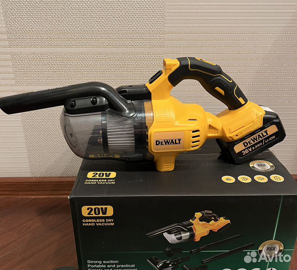 Пылесос Dewalt аккумуляторный