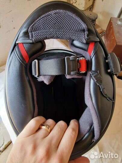 Мотоциклетный шлем размер l