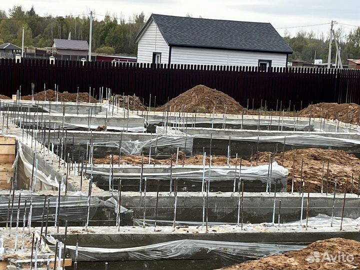 Фундаменты Волоколамск. Бетонные и монолитные рабо