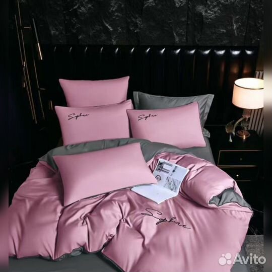 Комплект постельного белья сатин евро