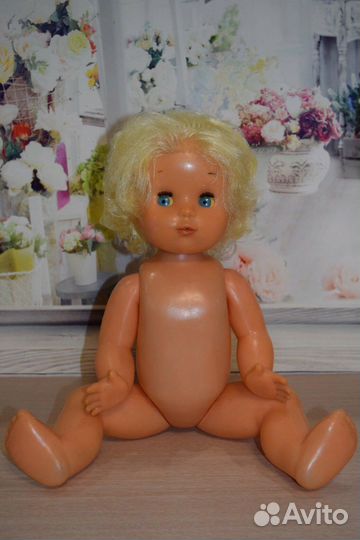 Кукла СССР Вика флиртушка 55 см