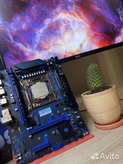 Игровой комплект пк X99 + 2670 V3 + 16gb