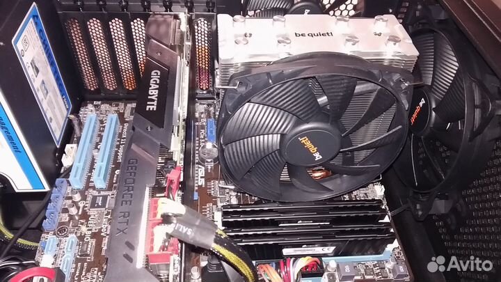 Core i7 3770 + asus P8H77-V + 32гб DDR3 + BeQuiet