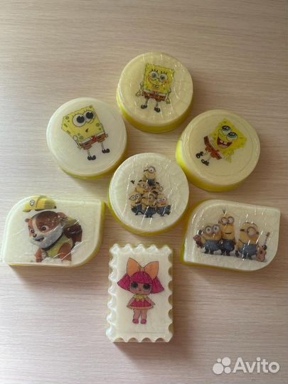 Мыло 18+ 13 см. Мыло прикол